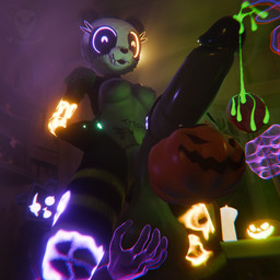 anthro ball_grab balls big_balls big_penis bodily_fluids body_writing candy claws cum dessert disembodied_hand duo food genital_fluids genitals glowing glowing_claws glowing_cum glowing_eyes gynomorph happy humanoid_genitalia humanoid_penis intersex intersex/intersex penis removing_belt shocked unusual_bodily_fluids unusual_cum unusual_genital_fluids wasplit epic_games fortnite fortnite:_battle_royale raven_team_leader spooky_team_leader bear ghost mammal spirit 1:1 3d_(artwork) digital_media_(artwork) hi_res