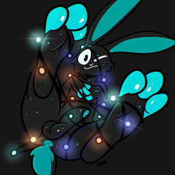 3_toes anthro anus balls bdsm big_butt big_penis black_background black_body black_fur bondage bound butt cheek_tuft christmas_decorations christmas_lights erection facial_tuft feet foot_fetish foot_focus freckles fur genitals glowing glowing_genitalia glowing_markings green_body green_fur green_toes holidays huge_penis humanoid_genitalia humanoid_penis inviting lying male markings nude on_back one_eye_closed penis presenting presenting_anus presenting_balls presenting_hindquarters presenting_penis seductive simple_background solo string_light_bondage string_lights toes tuft wink xing1 christmas binch lagomorph leporid mammal rabbit 1:1 absurd_res hi_res