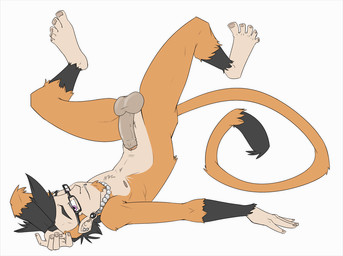 balls erection eyewear facial_hair foreskin genitals glasses goatee humanoid_genitalia humanoid_penis male nipples nude penis retracted_foreskin simple_background solo white_background dragondrawer animal_humanoid haplorhine humanoid mammal mammal_humanoid monkey monkey_humanoid primate primate_humanoid 2014