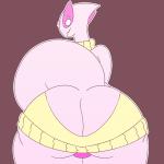 anthro anthrofied backsack balls big_butt blush bouncing_butt butt butt_cleavage clothed clothing femboy genitals looking_at_viewer male pokemorph rear_view shaking_butt simple_background solo sweater tail thick_thighs topwear transparent_background virgin_killer_sweater lightningfire12 meme_clothing nintendo pokemon femboi_lugia_(lightningfire12) generation_2_pokemon legendary_pokemon lugia pokemon_(species) 1:1 2018 2d_animation alpha_channel animated frame_by_frame hi_res meme short_playtime