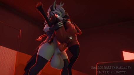 abdominal_bulge anal anal_penetration animal_genitalia animal_penis anthro anthro_penetrating anthro_penetrating_humanoid anus ball_gag balls bouncing_balls canine_genitalia canine_penis chastity_cage chastity_device crossgender dominant dominant_gynomorph dominant_intersex duo erection eyemask eyewear flat_chastity_cage gag genitals glistening glistening_genitalia glistening_knot glistening_penis gynomorph gynomorph/male gynomorph_penetrating gynomorph_penetrating_male humanoid_on_anthro humanoid_penetrated intersex intersex/male intersex_penetrating intersex_penetrating_male interspecies knot knot_root knotted_penis large_penetration male male_penetrated metal_chastity_cage penetration penile penile_penetration penis penis_in_ass sex sheath size_difference standing stretched_anus wearing_chastity_cage wearing_chastity_device asscaster aeridiccore_(modeler) valorlynz_(modeler) hellaverse helluva_boss mythology loona_(helluva_boss) moxxie_(helluva_boss) canid canid_demon canine demon hellhound humanoid imp mammal mythological_canine mythological_creature 16:9 3d_(artwork) 3d_animation animated digital_media_(artwork) hi_res loop short_playtime sound webm widescreen