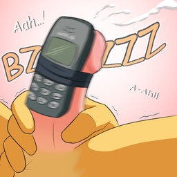 anthro bodily_fluids cellphone cum electronics erection faceless_character faceless_male genital_fluids genitals humanoid_genitalia humanoid_penis male masturbation orgasm penile penile_masturbation penis phone solo strapped yuguni yuguni_(yuguni) canid canine canis domestic_dog mammal 1:1 low_res