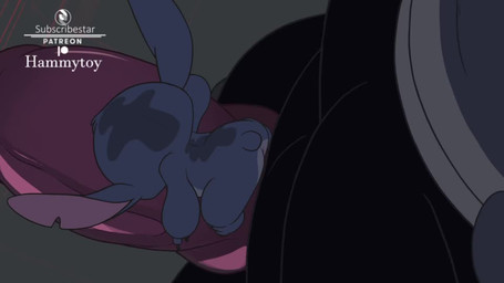 anthro duo male male/male size_difference conditional_dnp hammytoy disney lilo_and_stitch rule34.xxx gantu stitch_(lilo_and_stitch) 16:9 animated short_playtime sound webm widescreen