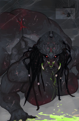 all_fours areola ass_up bent_over big_breasts big_butt blood bodily_fluids breasts butt colored_blood fangs female glowing_blood green_blood hair huge_breasts huge_butt huge_hips long_hair markings nipples red_eyes sharp_teeth solo teeth thick_thighs unusual_blood unusual_bodily_fluids wide_hips parasytal predator_(franchise) alien yautja hi_res