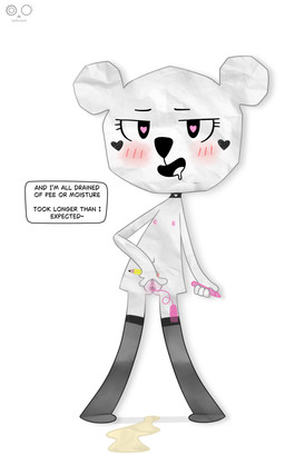 anthro aroused blush blush_lines blushing_at_viewer bodily_fluids clothing collar color_pencils dialogue drooling egg_vibrator female fingers flat_chested front_view genitals heart_(marking) heart_eyes heart_symbol holding_object holding_pencil legwear loli looking_at_viewer markings nipples nude nude_female open_mouth paper peeing pencil_(object) saliva sex_toy simple_background smile solo spread_vulva spreading standing stockings text urine_pool vibrator vulva white_background white_body young young_anthro young_female saffersoft cartoon_network the_amazing_world_of_gumball teri_(tawog) bear mammal paper_creature absurd_res english_text hi_res