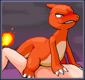 ambiguous_penetration arm_support bestiality blush bodily_fluids claws cowgirl_position dominant dominant_female duo female female_feral female_focus female_on_human female_on_top female_penetrated feral feral_focus feral_penetrated forward_arm_support from_front_position human_on_feral human_penetrating human_penetrating_feral interspecies larger_male leaning leaning_forward leaning_on_another looking_at_another looking_at_partner looking_offscreen lying male male/female male_human male_on_back male_on_bottom male_on_feral male_penetrating male_penetrating_female male_penetrating_feral obscured_penetration obscured_sex on_back on_bottom on_top penetration pokephilia red_body sex size_difference smaller_female smaller_penetrated solo_focus spread_legs spreading sweat tail three-quarter_view syncedpixel mythology nintendo pokemon charmeleon dragon generation_1_pokemon human mammal mythological_creature mythological_scalie pokemon_(species) reptile scalie animated digital_media_(artwork) loop low_res pixel_(artwork) short_playtime