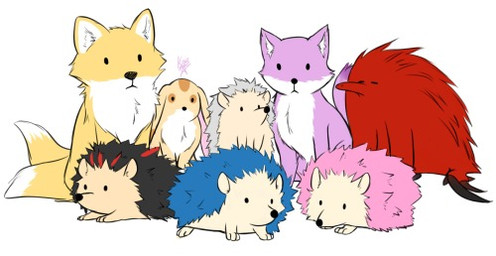 alternate_form black_nose blue_quills countershade_face countershading dot_eyes female feral feralized fur group male philtrum pink_quills quadruped quills_(anatomy) redesign simple_eyes snout solid_circle_eyes unknown_artist sega sonic_the_hedgehog_(series) amy_rose blaze_the_cat cream_the_rabbit knuckles_the_echidna miles_prower shadow_the_hedgehog silver_the_hedgehog sonic_the_hedgehog canid canine domestic_cat echidna eulipotyphlan felid feline felis fox hedgehog lagomorph leporid mammal monotreme rabbit low_res source_request