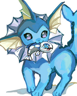 :3 ambiguous_gender blue_body blue_eyes bodily_fluids duo feral in_mouth looking_at_viewer open_mouth paws predator/prey purple_eyes simple_background size_difference tail tears tongue 6gzbjclnqu57784 nintendo pokemon aquatic eeveelution fish generation_1_pokemon generation_7_pokemon pokemon_(species) vaporeon wishiwashi wishiwashi_(solo_form) 2025 hi_res