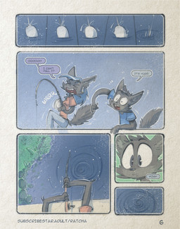anthro clothed clothing dialogue duo female fishing fishing_rod freckled_face freckles fur hair male open_mouth outside plant simple_background standing text topwear ratcha rick_(ratcha) rina_(ratcha) canid canine fox mammal comic digital_media_(artwork) english_text hi_res multiple_scenes brother_(lore) brother_and_sister_(lore) sibling_(lore) sister_(lore)