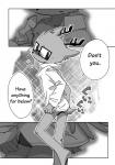 anthro comic daihatsu deer dialogue digital_media_(artwork) embarrassed english_text eyewear glasses greyscale hard_translated japanese_text kakukaku_shikajika_(daihatsu_motors) kensan male mammal mascot monochrome nissan solo text the_very_definition_of_a_tragedy third-party_edit translated translation_edit