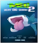 anthro anthro_prey blue_body border boxing_gloves clothing countershading duo extreme_size_difference female female_pred feral feral_pred fin handwear humor male male/female male_prey movie_poster open_mouth size_difference smile spots text throat tongue tongue_out vore white_border white_spots vertical-misfit disney finding_dory finding_nemo pixar destiny_(finding_dory) vex_(vertical_misfit) canid canine carpet_shark fish fox mammal marine shark whale_shark 2019 absurd_res english_text hi_res