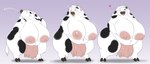 2015 anthro base_one_layout basic_sequence belly big_belly big_breasts biped black_body black_fur blep blue_eyes blush bovid bovine breasts breasts_and_teats brown_nose cattle comic curvy_figure digital_media_(artwork) eyes_closed female full-length_portrait fur gillpanda gradient_background hair happy heart_symbol hi_res holstein_friesian_cattle horn huge_breasts linear_sequence mammal morbidly_obese morbidly_obese_anthro morbidly_obese_female multicolored_body multicolored_fur nipples nude obese obese_anthro obese_female one_row_layout open_mouth overweight overweight_anthro overweight_female portrait sequence simple_background solo standing teats text thenomeking three_frame_image three_frame_sequence tongue tongue_out transformation transformation_sequence two_tone_body two_tone_fur udders watermark white_body white_fur white_hair wide_hips