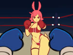 bottomwear boxing_gloves breasts clothing curvy_figure duo ear_piercing eye_through_hair female fighting_ring first_person_view frown hair handwear legband looking_at_viewer mouth_closed narrowed_eyes navel noseless open_mouth piercing pov_hands rabbit_ears red_bottomwear red_boxing_gloves red_clothing red_handwear red_topwear tail thigh_gap topwear translucent translucent_hair wide_hipped_female wide_hipped_humanoid wide_hips yellow_body yellow_skin mochabaebae tebu_(mochabaebae) animal_humanoid humanoid lagomorph lagomorph_humanoid leporid_humanoid mammal mammal_humanoid rabbit_humanoid 2023 4:3 animated digital_media_(artwork) loop no_sound short_playtime webm