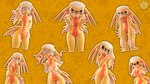 3_eyes 3_fingers angry anthro arm_fin biped bored butt_fin confusion eager female fin fin_hair fingers front_view leg_fin looking_at_viewer membrane_(anatomy) multi_eye narrow_shoulders nervous nude nude_female orange_body orange_eyes pattern_background pseudo_hair simple_background slim_female small_waist solo spiral_eyes thinking_pose webbed_hands wide_hips yellow_body mrlarions electronic_arts maxis_(ea) spore_(game) andita alien alien_humanoid humanoid marine 16:9 3d_(artwork) digital_media_(artwork) hi_res multiple_images widescreen