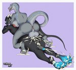anal anal_penetration anthro anus balls big_breasts bodily_fluids breasts claws cum cum_drip cum_in_ass cum_inside cum_on_feet cum_on_penis cum_on_self cum_while_penetrated cumshot curling_toes dominant dominant_intersex dripping duo ejaculation erection erection_while_penetrated feet foreskin from_behind_position genital_fluids genitals gynomorph gynomorph/male gynomorph_penetrating gynomorph_penetrating_male intersex intersex/male intersex_penetrating intersex_penetrating_male lying lying_on_another male male_penetrated nipples on_front on_top paws penetration penile penile_penetration penis penis_in_ass raised_tail rear_view sex soles tail tail_anus thick_tail toe_claws toes tongue tongue_out yithane_art jurassic_park jurassic_world mythology universal_studios blue_(jurassic_world) xero_(captainscales) dinosaur dragon dromaeosaurid mythological_creature mythological_scalie prehistoric_species reptile scalie theropod velociraptor absurd_res hi_res