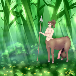 animal_genitalia animal_penis balls big_balls breasts equine_genitalia equine_penis erection genitals gynomorph huge_balls hyper hyper_balls hyper_genitalia intersex inverted_nipples melee_weapon monster_girl_(genre) nipples nude penis polearm solo spear weapon fragile007 european_mythology greek_mythology mythology centaur equid equid_taur humanoid_taur mammal mammal_taur taur 1:1 hi_res