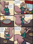 2012 3:4 anthro babystar biped clothed clothing comic detailed_background dialogue diaper digital_media_(artwork) english_text female fur gemma_polson hair hi_res mammal rodent sciurid solo text tree_squirrel wearing_diaper