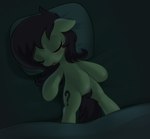 2019 bedding belly big_head blanket blush bodily_fluids child cutie_mark detailed_background drooling earth_pony equid equine featureless_crotch female female_feral feral filly_anon front_view grey_hair hair hasbro hi_res high-angle_view horse lying mammal my_little_pony on_back open_mouth pestil pony saliva sleeping young young_female young_feral