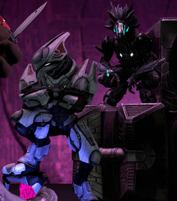 2_toes 3_fingers 4_fingers anthro arm_feathers arm_tuft armor bayonet being_watched black_body black_feathers blue_eyes box brown_body combat_knife container crate crossed_arms crouching digitigrade duo_focus faceless_character faceless_female faceless_male feather_hair feathered_crest feathers feet female fingers full_armor glowing glowing_eyes grey_body group head_crest headgear helmet holding_knife holding_object knife looking_at_another male offscreen_female offscreen_sex on_crate one_leg_up pseudo_hair raised_leg slav_squat toes trio tuft watching_from_afar weapon white_eyes pompilus-sfm halo_(series) microsoft xbox_game_studios alien avian kig-yar sangheili scalie t'vaoan 3d_(artwork) colored digital_media_(artwork) source_filmmaker_(artwork)