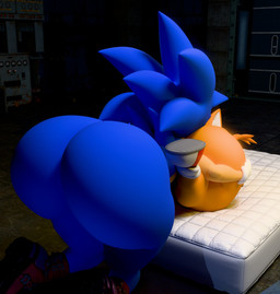 anal anthro big_butt bottom_heavy butt butt_grab duo femboy hand_on_butt huge_butt hyper hyper_butt kneeling male male/male male_rimming_male mattress oral pear-shaped_figure rimming sex sleep_sex sleeping thick_thighs wide_hips workshop kirby_animatez uncle_aiden_(modeler) sega sonic_the_hedgehog_(series) miles_prower sonic_the_hedgehog canid canine eulipotyphlan european_hedgehog fox hedgehog mammal red_fox true_fox 3d_(artwork) digital_media_(artwork) hi_res