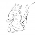 abs anal anal_insertion anal_masturbation anal_penetration animal_genitalia anthro balls biceps big_muscles big_penis bound clenched_teeth cum cum_on_penis cum_string cumshot dildo dildo_sitting ear_piercing equine erection eyes_closed fur hair hands-free hindpaw horse horsecock huge_penis hyper insertion kneeling leaking male mammal masturbation monochrome muscles nipples nude orgasm paws pecs penetration penis piercing pose ritsukaxan sex_toy sheath sketch solo teeth thick_penis toes toned vein
Rating: Explicit
Score: 3
User: DCB80
Date: February 17, 2014