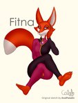 5_toes anthro barefoot claws clothed clothing feet female fingers fur humanoid_feet jewelry necklace piercing plantigrade pose resting sitting soles solo toe_claws toes analpaladin third-party_edit unuxory the_donkey_king fitna_(the_donkey_king) canid canine fox mammal 2020 pinup shaded soft_shading