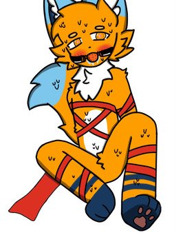 hai hint male solo zhong. canid canine fox humanoid mammal furry i 3:4 hi_res