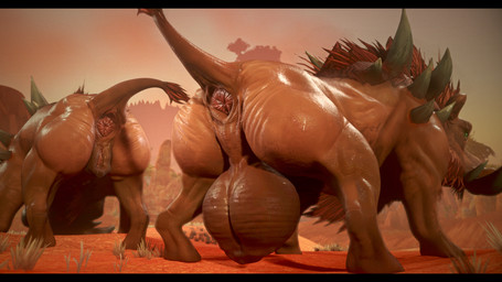 animal_genitalia anus balls big_balls butt detailed_anus duo female feral genitals huge_balls male presenting presenting_hindquarters raised_tail tail tusks vulva colonelyobo blizzard_entertainment warcraft mammal suid suine sus_(pig) wild_boar 3d_(artwork) absurd_res digital_media_(artwork) hi_res