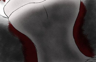 against_screen against_surface anthro facesitting facesitting_in_underwear facesitting_pov female first_person_view on_glass sitting_on_another smothering solo submissive submissive_pov reddkitsune mayumi_"maki"_kaiteki canid canine fox fox_spirit mammal hi_res