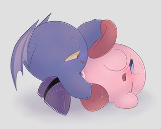 ahegao biped blue_body blue_eyes blush blush_lines bodily_fluids cum cum_from_vagina cum_in_vagina cum_inside drooling duo ejaculation female female_penetrated genital_fluids genitals happy happy_sex leg_glider_position leg_grab looking_at_another looking_at_partner looking_pleasured lying male male/female male_penetrating male_penetrating_female membrane_(anatomy) membranous_wings mostly_nude_male narrowed_eyes not_furry nude nude_female on_side one_eye_closed open_mouth open_smile orgasm penetration penile penile_penetration penis penis_in_vagina pink_body pupils purple_penis raised_leg red_body saliva sex side_view simple_background slit_pupils smile spread_legs spreading vaginal vaginal_penetration white_background wings yellow_sclera ariarik_o0 kirby_(series) nintendo kirby meta_knight waddling_head 2021 5:4 digital_drawing_(artwork) digital_media_(artwork) hi_res