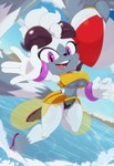 anthro beach bikini breasts clothed clothing female fur looking_at_viewer outside seaside sky smile solo swimwear tail two-piece_swimsuit bigdon1992 idw_publishing sega sonic_the_hedgehog_(comics) sonic_the_hedgehog_(idw) sonic_the_hedgehog_(series) tangle_the_lemur lemur mammal primate ring-tailed_lemur strepsirrhine absurd_res digital_drawing_(artwork) digital_media_(artwork) hi_res