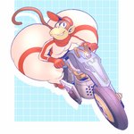 big_butt bodysuit butt clothing hat headgear headwear huge_butt male motorcycle skinsuit smile smirk solo tight_clothing vehicle deliciousq donkey_kong_(series) nintendo diddy_kong haplorhine mammal monkey primate 1:1 hi_res