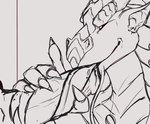 anthro fellatio forked_tongue long_tongue male male/male oral penile sex solo tongue tongue_wrap tongue_wrapped_around_penis winona_wolf european_mythology mythology wings_of_fire seal_(character) dragon icewing_(wof) mythological_creature mythological_scalie scalie seawing_(wof) western_dragon hi_res