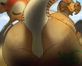 big_butt butt female feral horn looking_at_viewer macro membrane_(anatomy) membranous_wings presenting scales simple_background size_difference solo tail wings spicyscaliearts dungeons_and_dragons european_mythology hasbro mythology wizards_of_the_coast brass_dragon_(dnd) brass_dragonborn_(dnd) dragon dragon_(dnd) metallic_dragon_(dnd) mythological_creature mythological_scalie reptile scalie western_dragon digital_media_(artwork) hi_res