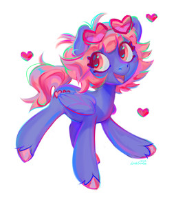 feathered_wings feathers female female_feral feral fur glistening glistening_eyes hair happy hooves looking_aside open_mouth open_smile pink_eyes pink_hair pink_hooves pink_tail purple_body purple_fur purple_wings side_view simple_background smile solo tail white_background wings lostgoose hasbro my_little_pony mythology equid equine mammal mythological_creature mythological_equine pegasus 2025 absurd_res dated hi_res signature