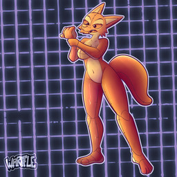 after_transformation anthro female implied_transformation inflatable inflatable_transformation looking_at_self nude orange_body pooltoy_transformation seam_(sewing) simple_background solo standing warffle dreamworks the_bad_guys diane_foxington animate_inanimate canid canine fox living_inflatable living_pool_toy mammal digital_media_(artwork) hi_res