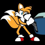 anthro blue_eyes clothing footwear fur gloves handwear legwear machine male multi_tail shoes socks solo struggling tail tools white_body white_fur wrench yellow_body yellow_fur frostlock sega sonic_the_hedgehog_(series) miles_prower canid canine fox mammal 1:1 alpha_channel