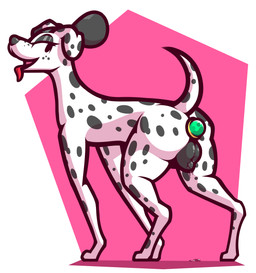 anal anal_penetration animal_genitalia animal_vulva bodily_fluids butt buttplug buttplug_in_ass buttplug_insertion canine_genitalia canine_vulva dripping eyelashes female feral fur gem genital_fluids genitals jewel_buttplug lidded_eyes markings object_in_ass penetration plug_(sex_toy) plug_insertion plump_labia presenting presenting_hindquarters sex_toy sex_toy_in_ass sex_toy_insertion solo spots spotted_body spotted_fur tongue tongue_out vaginal_fluid_drip vaginal_fluids vulva ikakins canid canine canis dalmatian domestic_dog mammal absurd_res hi_res