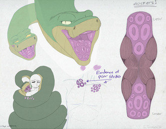 bite coiling feral green_body gumming male onomatopoeia open_mouth serpentine simple_background size_difference sound_effects suction_cup suction_cup_(anatomy) suction_marks tail text yellow_eyes tacokurt anon jajuka human mammal python reptile scalie snake digital_media_(artwork) english_text hi_res