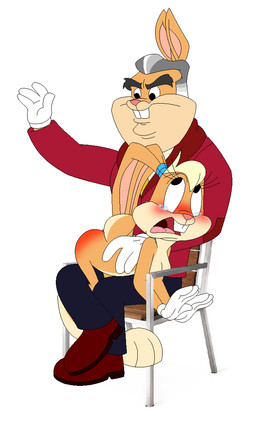 angry anthro bodily_fluids butt butt_slap chair clothed clothed_female clothing corporal_punishment crying duo embarrassed female furniture gloves gloves_only handwear handwear_only holding_both_legs male mostly_nude nude nude_female on_chair on_lap punishment reddened_butt restrained_legs sitting sitting_on_chair slap spank_marks spanking tears 951oemorafla looney_tunes the_looney_tunes_show warner_brothers lola_bunny walter_bunny lagomorph leporid mammal rabbit daughter_(lore) father_(lore) father_and_child_(lore) father_and_daughter_(lore) parent_(lore) parent_and_child_(lore) parent_and_daughter_(lore)