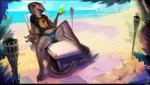 3_toes 5_fingers anthro beach beckoning beverage black_body black_sclera bottomwear breasts claws clothed clothing detailed_background exposure_variation feet female fingers furgonomics gesture long_tail looking_at_viewer lying navel non-mammal_breasts pants pupils purple_eyes seaside shirt slit_pupils smile snake_hood solo spread_legs spreading tail toes tongue topwear water catcouch conditional_dnp nintendo pokemon fan_character tayla blaziken cobra delphox generation_3_pokemon generation_6_pokemon pokemon_(species) reptile scalie snake 2019 absurd_res alternate_version_at_source full-length_portrait hi_res portrait