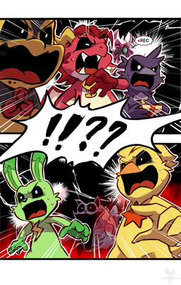 aghast anthro black_body black_feathers camera fangs feathers female fur gift green_body green_fur group holidays male open_mouth open_smile purple_body purple_fur recording red_body red_scales scales shocked smile speech_bubble teeth tongue yellow_body yellow_feathers tenebscuro mob_entertainment mythology nightmare_critters poppy_playtime smiling_critters valentine's_day bubba_bubbaphant catnap_(poppy_playtime) hoppy_hopscotch icky_licky_(poppy_playtime) kickinchicken poe_(poppy_playtime) rabie_baby_(poppy_playtime) simon_smoke_(poppy_playtime) amphibian avian bat bird chicken corvid corvus_(genus) domestic_cat dragon elephant elephantid felid feline felis frog galliform lagomorph leporid mammal monster mythological_creature mythological_scalie oscine passerine phasianid proboscidean rabbit raven scalie absurd_res comic hi_res letterbox