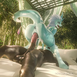 anal_wink animal_genitalia animal_penis anthro anthro_penetrated anus audible_ejaculation balls big_penis bodily_fluids cowgirl_position cum cum_in_vagina cum_inside duo ejaculation equine_genitalia equine_penis erection female female_penetrated from_front_position genital_fluids genitals huge_penis hyper hyper_genitalia hyper_penis looking_pleasured male male/female male_penetrating male_penetrating_female nude on_bottom on_top orgasm penetration penile penile_penetration penis penis_in_vagina sex tail teeth tongue tongue_out vaginal vaginal_penetration closeup3d sound_warning twilightv0ids_(modeler) disney mythology raya_and_the_last_dragon sisu_(ratld) dragon eastern_dragon equid equine horse mammal mythological_creature mythological_scalie scalie 1:1 3d_(artwork) 3d_animation animated digital_media_(artwork) hi_res short_playtime sound video