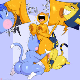 anal anthro beverage cunnilingus female female/female food fruit group juice_(beverage) oral oral_sandwich orange_juice plant rimming sex trio vaginal jinu animal_crossing nintendo ankha_(animal_crossing) rosie_(animal_crossing) tangy_(animal_crossing) felid feline mammal 1:1 absurd_res hi_res