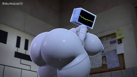 ass_clapping big_breasts big_butt breasts butt electronics female for_a_head huge_breasts huge_butt looking_at_viewer looking_back machine presenting presenting_hindquarters screen screen_face solo sound_effects television thick_thighs twerking wide_hips wife skunkdude13 nickelodeon spongebob_squarepants karen_plankton humanoid object_head robot screen_head tv_head 16:9 3d_(artwork) 3d_animation animated digital_media_(artwork) hi_res high_framerate short_playtime sound webm widescreen