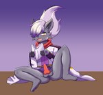 anthro blush clothing fur genitals hair looking_at_viewer male nude open_mouth penis simple_background smile solo white_body white_fur fokkorev nintendo pokemon pokemon_legends_arceus thanatos_shinigami canid generation_8_pokemon hisuian_form hisuian_zoroark mammal pokemon_(species) regional_form_(pokemon) shiny_pokemon digital_media_(artwork) hi_res