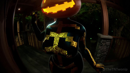 anthro bodysuit bouncing_breasts bouncing_butt breasts butt close-up clothing door duo female fisheye_lens for_a_head holidays jack-o'-lantern knocking male male/female night pumpkin_head ringing_doorbell sex skinsuit sound_effects standing standing_sex tight_clothing trick-or-treating tntwonip da.nilkaz_(modeler) twilightv0ids_(modeler) blender_cycles halloween max_(taciticooldad) spice_(fortnite) felid human humanoid mammal object_head 16:9 3d_(artwork) 3d_animation animated digital_media_(artwork) hi_res short_playtime sound webm widescreen