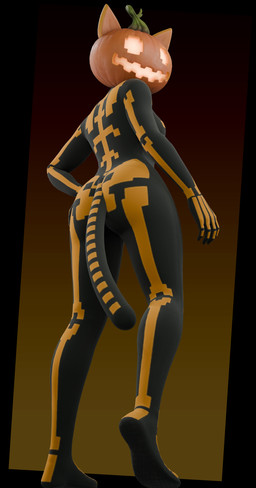 big_butt butt cat_tail female first_person_view food for_a_head fruit looking_at_viewer plant pumpkin pumpkin_head solo suggestive suggestive_pose mspolar epic_games fortnite spice_(fortnite) human mammal object_head 3d_(artwork) absurd_res digital_media_(artwork) hi_res