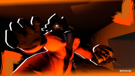 anthro anthro_focus big_breasts bone breasts cleavage clothed clothing curvy_figure female hair inside jumpsuit looking_at_viewer orange_clothing sharp_teeth skull solo teeth thick_thighs byfluttershy da.nilkaz_(modeler) scp_foundation scp-1471-a scp-1471-a_(da.nilkaz) malo mammal skulldog_(species) 16:9 3d_(artwork) digital_media_(artwork) source_filmmaker_(artwork) widescreen