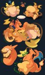 abdominal_bulge almost_fully_inside ambiguous_gender belly big_belly empty_plate featureless_crotch feet foot_fetish group holding_belly looking_well-fed multiple_prey oral_vore partially_inside simple_background sleeping smile swallowing tongue trio vore watagenodebi nintendo pokemon alolan_form alolan_raichu charizard generation_1_pokemon generation_7_pokemon pokemon_(species) raichu regional_form_(pokemon) 3:5 absurd_res hi_res